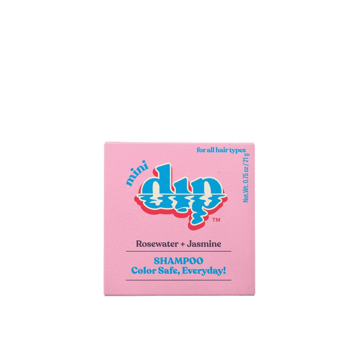 Dip Shampoo 0.75 oz Mini Dip Color Safe Shampoo Bar (0.75 oz) | Rosewater & Jasmine | Dip