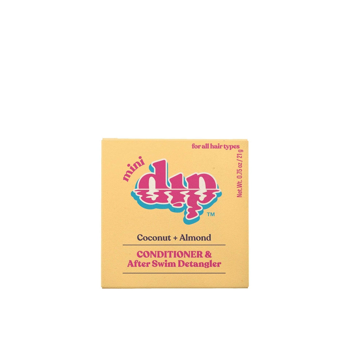 Dip Conditioner 0.75 oz Mini Dip Conditioner & After Swim Detangler | Coconut & Almond | Dip