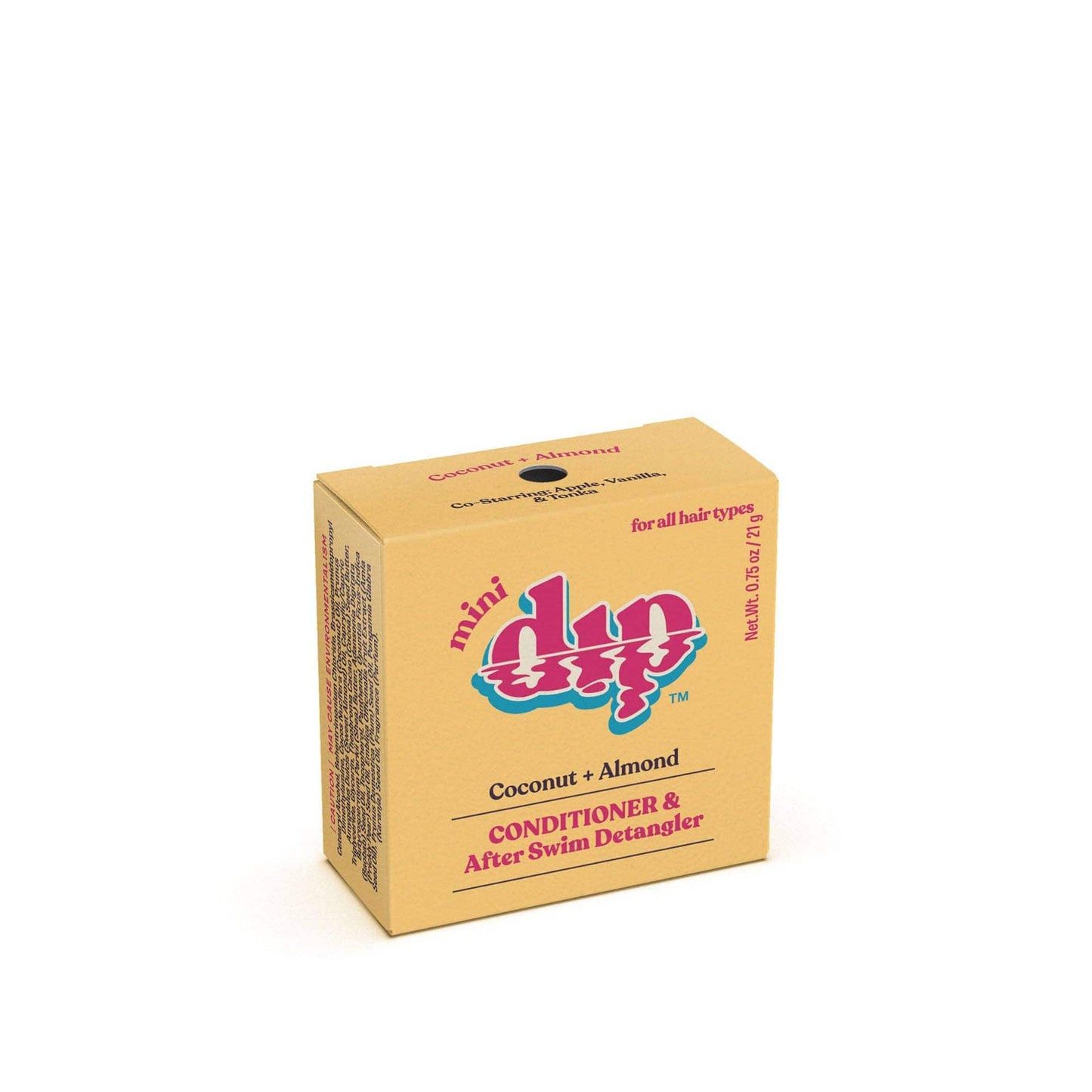 Dip Conditioner 0.75 oz Mini Dip Conditioner & After Swim Detangler | Coconut & Almond | Dip