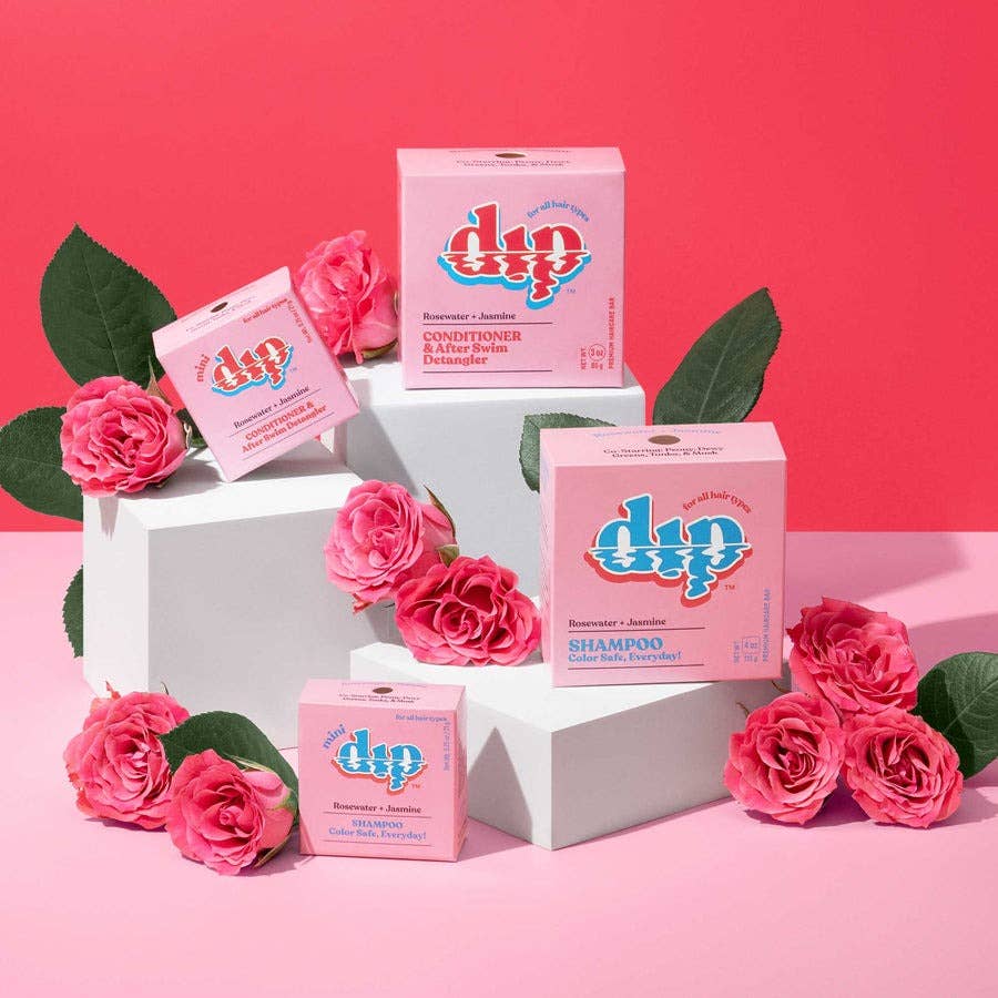 Dip Conditioner 0.75 oz Mini Dip Conditioner & After Swim Detangler | Rosewater & Jasmine | Dip