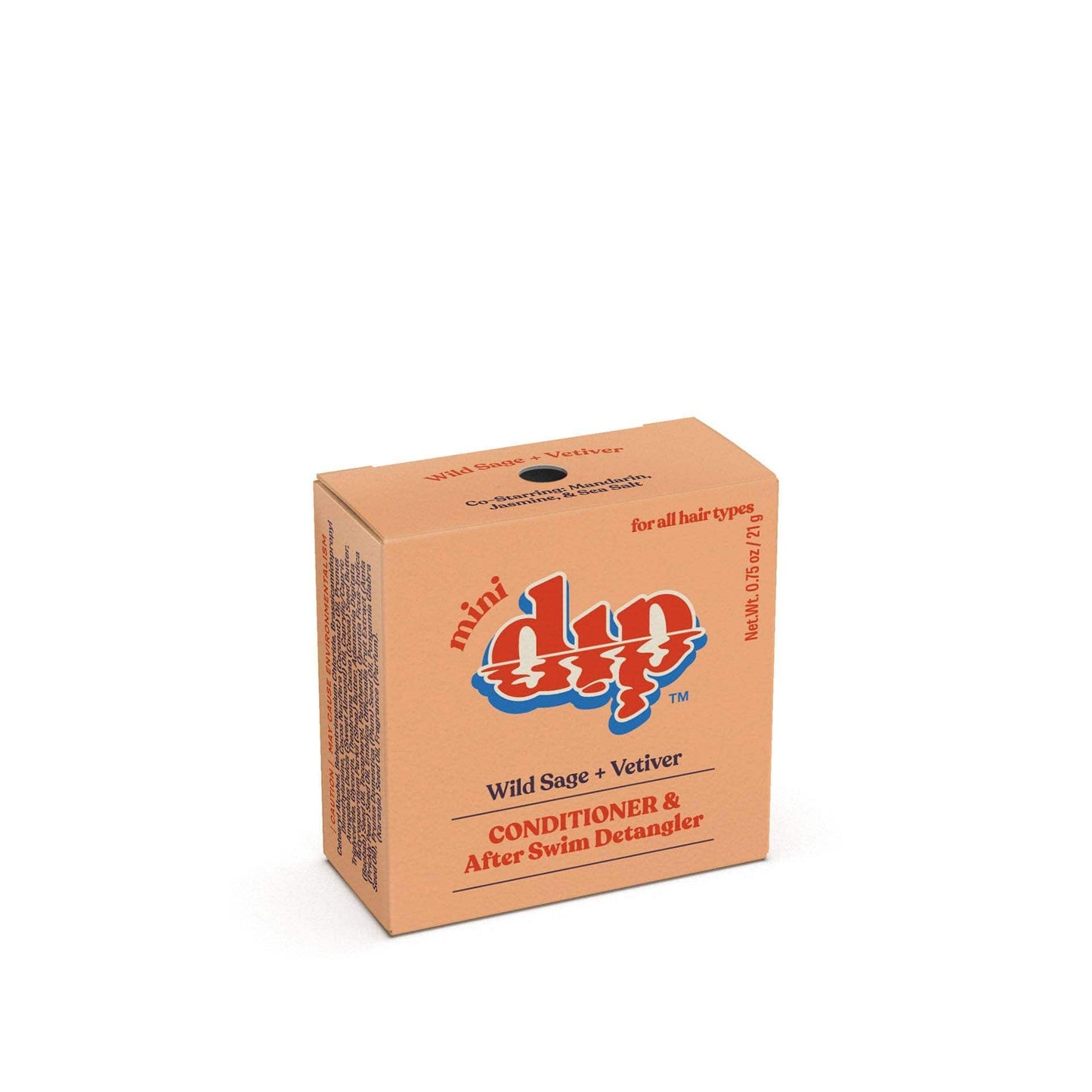 Dip Conditioner 0.75 oz Mini Dip Conditioner & After Swim Detangler| Wild Sage & Vetiver | Dip