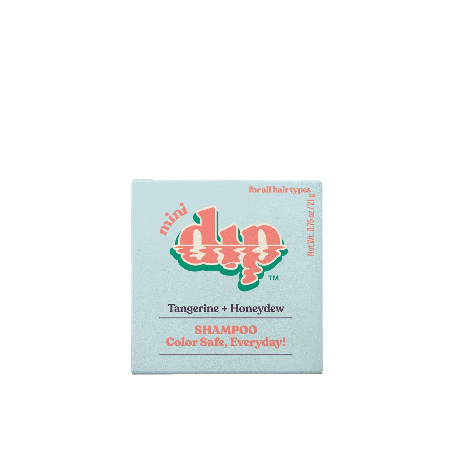 Dip Shampoo 0.75 oz Mini Dip Color Safe Shampoo Bar (0.75 oz) | Tangerine & Honeydew | Dip