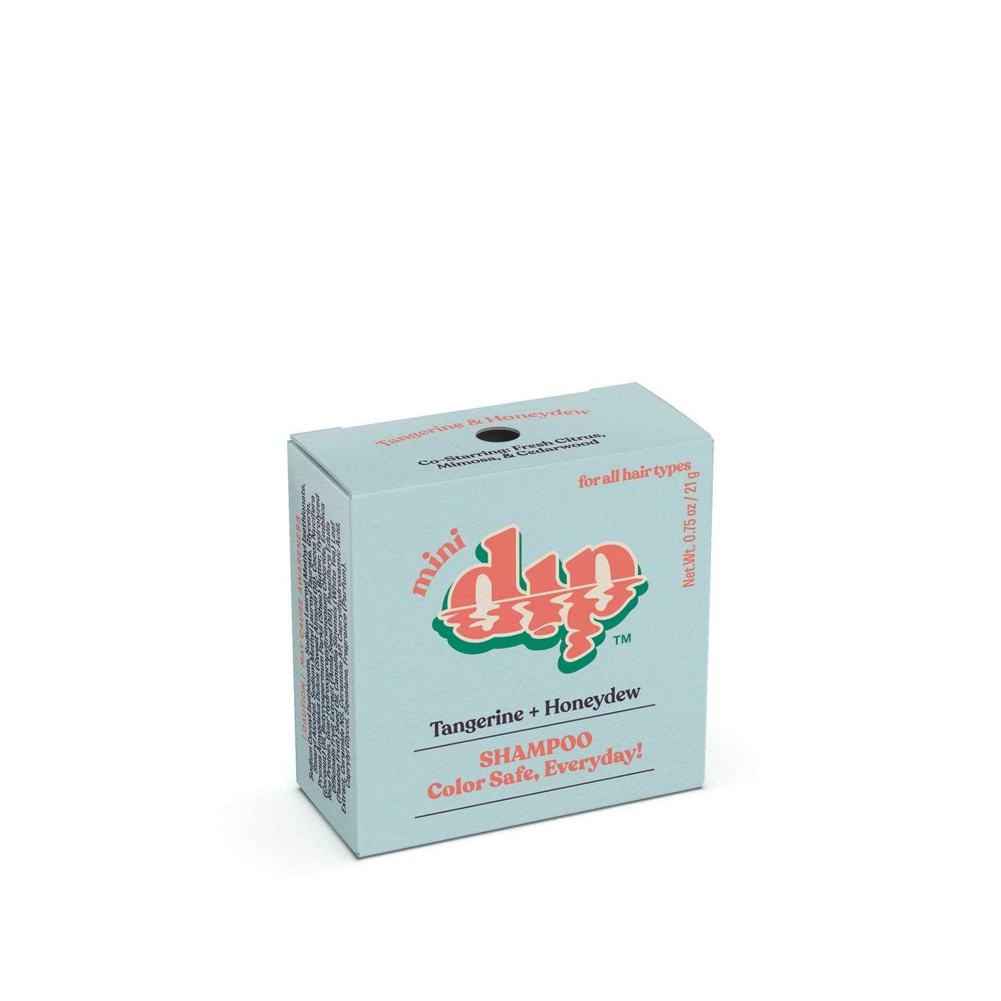 Dip Shampoo 0.75 oz Mini Dip Color Safe Shampoo Bar (0.75 oz) | Tangerine & Honeydew | Dip