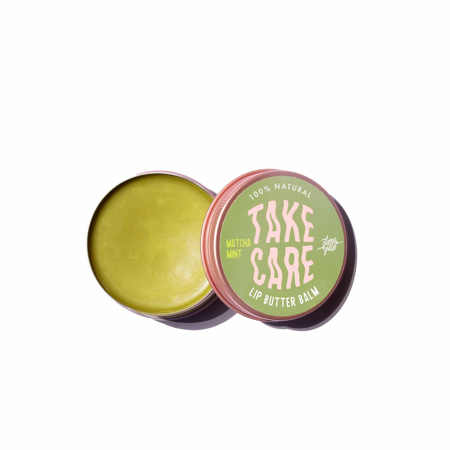 Glam & Grace Take Care - Lip Butter Balm - Matcha Mint