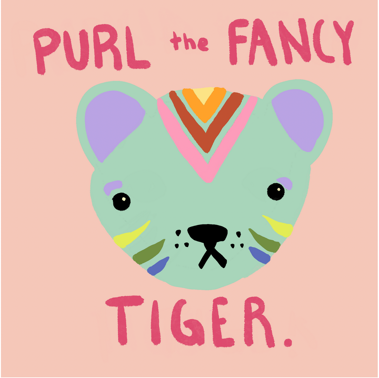 Heron Hill Stitch Co Purl the Fancy Tiger