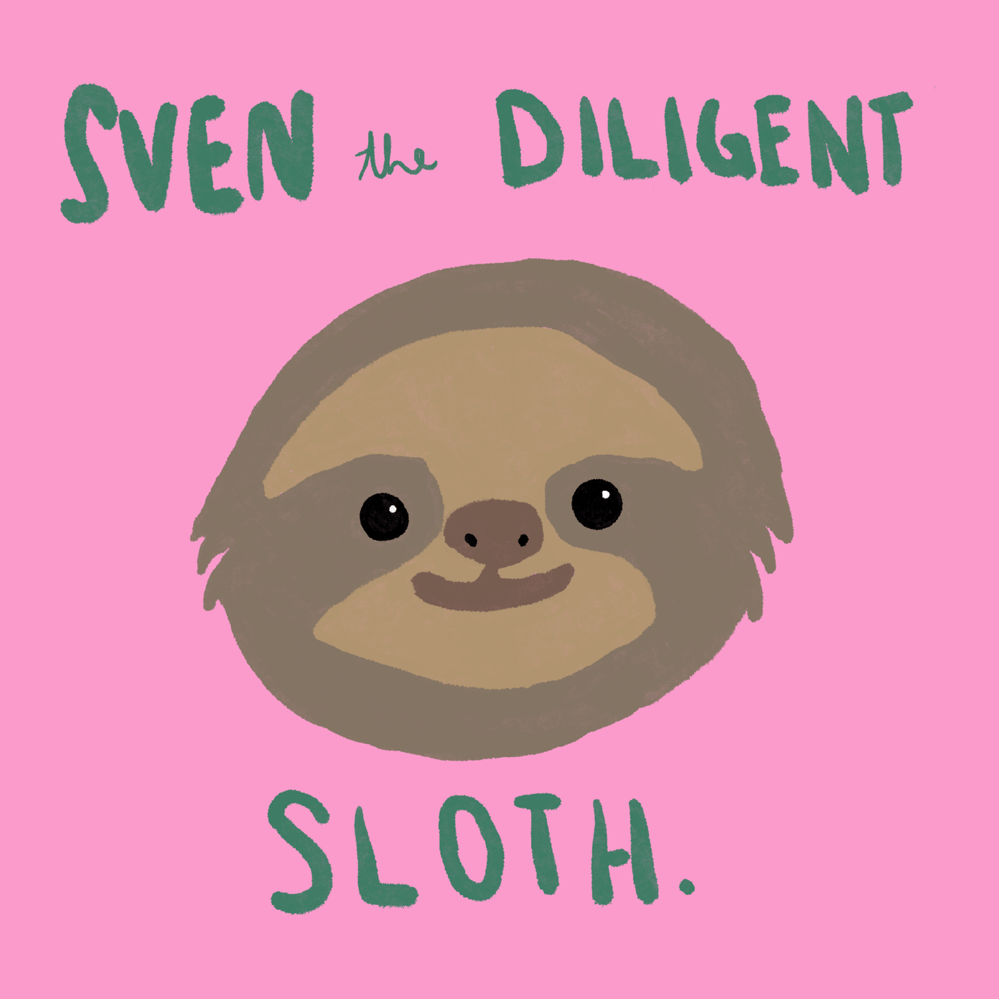 Heron Hill Stitch Co Sven the Diligent Sloth
