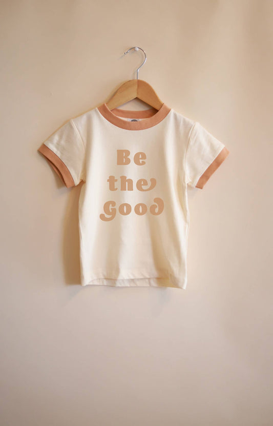 Polished Prints tee shirt "Be the Good" Graphic Tee Shirt for Kids | Polished Prints